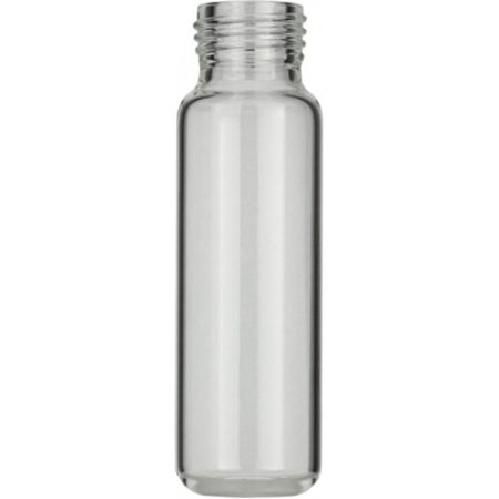 Headspace thread bottles 20 mL clear glass, round bottom, 75,5 x 22,5 mm, pack of 100
