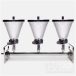   ISOLAB Laborgeräte Vacuum-Manifolds, stainless steel 3-station 450x140x250mm
