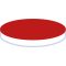  Septa N 8, Silicone white/PTFE red Hardness: 45°, shore A, Thickness: 1.3 mm, pack of 100