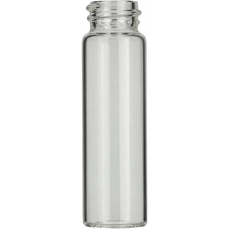 Screw Neck Vials N 8, clear 1.5 ml, outer height: 32 mm, flat bottom, small opening, pack of 100