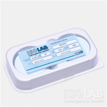 ISOLAB Laborgeräte Membrane filter 47mm 0.45çm, RC, pack of 100