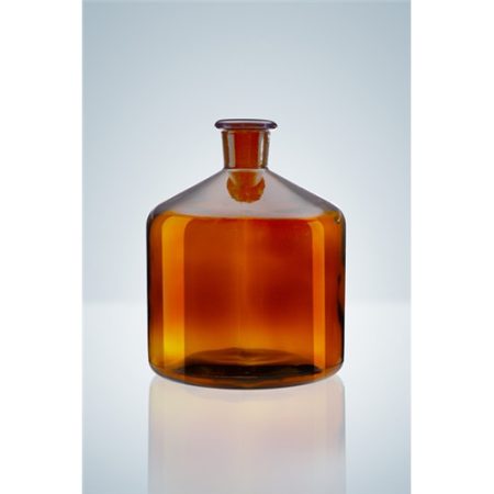 Burette bottle 2000 ml amber glass, neck NS 29/32
