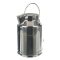   Transport can 5 ltr. 18/8 steel, 275 x 175 mm with spout, handle and lid