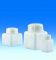   Wide-mouth bottles 100 ml, PE-HD 46 x 46 mm, square, GL 32, with PP screw cap, pack of 24