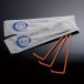   L-shaped Spreader,Polystyrene,Sterile,Zip-seal,Orange,DNase & RNase free,10 Pieces/Pack,50 Packs/Case