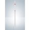   Graduated pipette 25:0.1 ml, 450 mm Clear glass, wide opening, serology, brown graduated, cotton stopper end