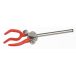   Three-finger clamp Clamping width 12....100 mm plastic over. clamping finger Lab. alloy
