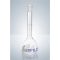   Volumetric flask 1000 ml, DURAN, Cl.A NS 24/29, with poly stopper KB, blue graduated with individual certificate # 9980102