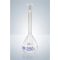   Volumetric flask 2000 ml, DURAN, class A NS 29/32, with poly stopper KB, blue graduated with individual certificate # 9980102