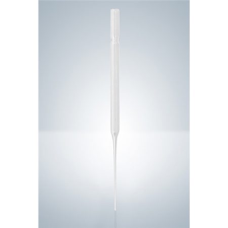Pasteur pipettes 230 mm long form, stoppered, ISO 7712 PU=250