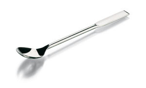 Spatula spoon 150 mm Stainless steel 18/8, flat spoon