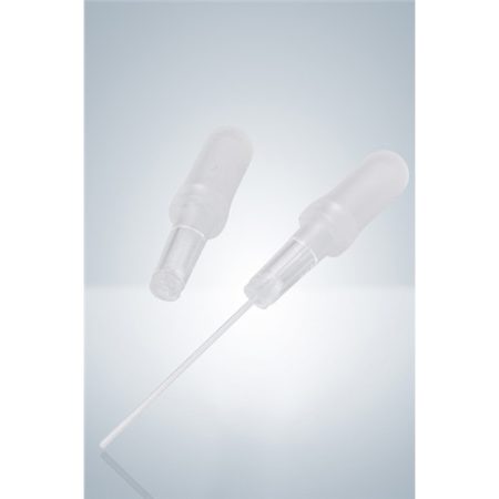 Pipetting aid for emptying of disposable micro pipettes with rubber cap, VE=10