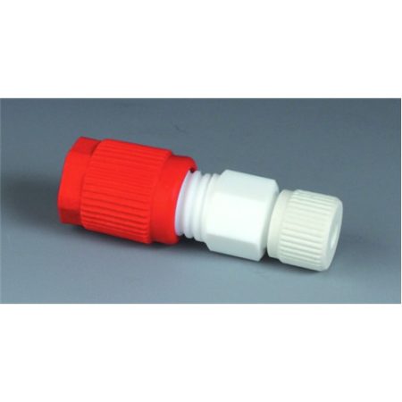 Connection fitting   1.6 x 3.2mm on   4 and 6 mm, PTFE