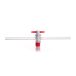   DURAN® Single way stopcocks, complete with PTFE-key, bore 2 mm, NS 12.5