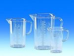 Measuring jugs, 250 ml, SAN moulded graduation