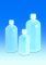   Narrow-mouth bottle 1000 ml, PE-HD 80 x 80 mm, square, GL 32, with PP screw cap