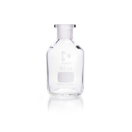 Standing bottle 100 ml, clear narrow neck, DURAN without stopper