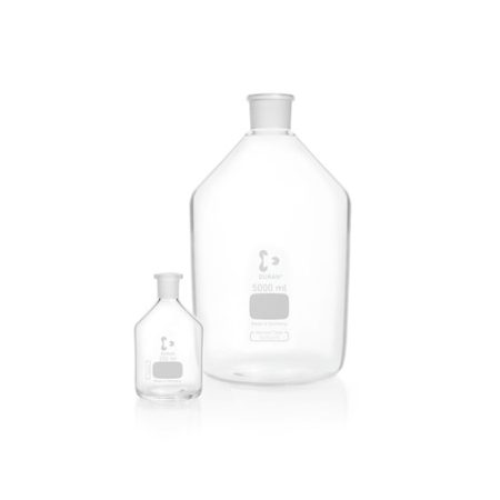 Standing bottle 500 ml, clear narrow neck, DURAN without stopper