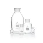   Wide mouth bottles, 50 ml, clear DURAN, with NS, without stopper