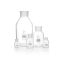   Wide mouth bottles, 50 ml, clear DURAN, with NS, without stopper