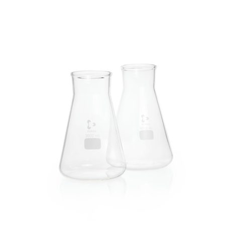 DURAN® conical flask, wide neck, Erlenmeyer shape, 3000ml