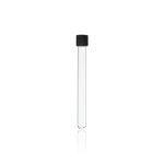   Disposable Culture tube, soda-lime-glass, 16 x 160 mm, GL 18, with screw-cap (PP), with rubber seal, pack of 100