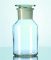   Wide-neck bottle 500ml w/o stopper clear with NS, soda lime glass