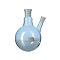   DURAN® Round bottom flask, two necks, centre socket size 24/29, side socket size 14/23, 100 ml