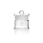 DURAN® Specimen jar, with ground-in knobbed lid, 65 x 63 mm