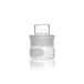   DURAN® Weighing bottle, with grip stopper, flat shape, 28 x 25 mm, 5 ml