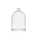   DURAN® Bell jars with neck bore, for vacuum use, 250 x 185 mm