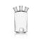   Duran® Woulff üveg ezzel 3 kereknyaks NS 3 4.35 és aljú tubulature, 5000 ml