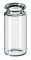   LLG-Snap Cap Vial N 18, 5ml O.D.: 20mm, outer height: 40 mm, clear, flat bottom, pack of 100
