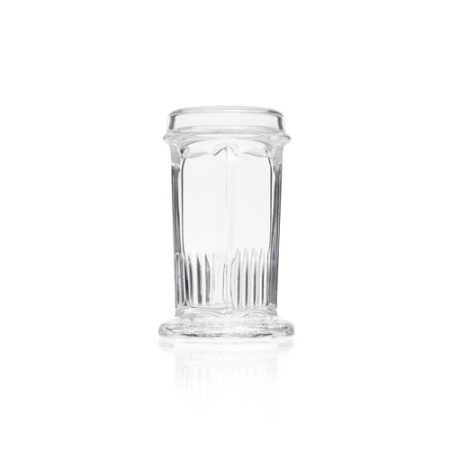 Staining jar, Coplin type, for 10 microscope slides 76 x 26 mm, soda-lime-glass
