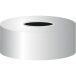 N 20 Aluminium crimp cap, silver, center hole pack of 100pcs
