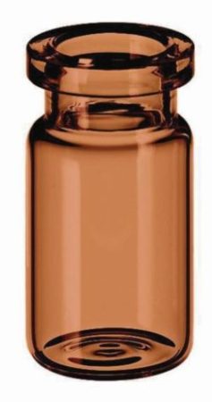 LLG-Sample vials N 20-5, brown with roll border, 20mm, pack of 100