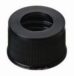 LLG-Screw cap N 13, PP, black, center hole pack of 100pcs