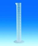   Measuring cylinder 10 ml PP, tall form, class B, moulded graduation