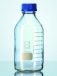   Laboratory bottle 15l with PP screw cap and pouring ring, blue