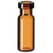   LLG-Crimp Neck Vials N 11-1.5 1,5ml, O.D.: 11.6mm, pack of 100pcs outer height: 32 mm, amber, flat bottom,