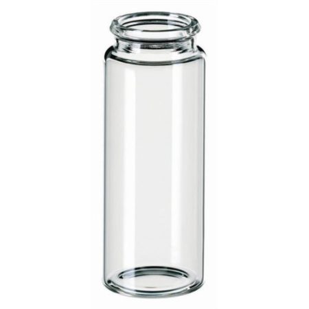 LLG-Snap Cap Vial N 22, 25ml O.D.: 26mm, outer height: 65 mm, clear, flat bottom, pack of 100