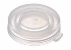 LLG-Snap cap N 22, LDPE, transparent, closed top pack of 100