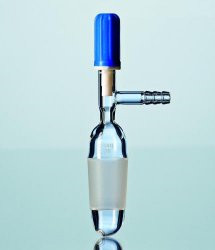 DURAN® Stopcock with PTFE-spindle for side tublature, for type NOVUS