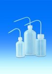 Wash bottles 500 ml, GL25, LDPE, round