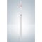   Graduated pipette 1:0.01 ml, 360 mm clear glass, for complete drainage, brown graduated, cotton plug end