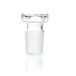 Hexagonal stopper NS 29/32 flat, diamond ground, DURAN®