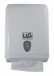 LLG-Folded tissue dispenser, white plastic, 375x137x280mm