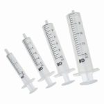   Becton Dickinson Discardit II Disposable syringes 5 ml PP.PE, 2-parts, eccentric, OE-sterilized, pack of 100