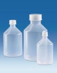   Steeple chest bottle 500 ml PP, narrow neck, GL 25 thread with screw cap