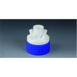   Multiple distributor for bottles GLS 80, 3 x GL 18 + 1 x GL 25, PTFE/PP